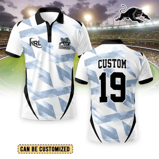 Discover Penrith Panthers Personalized Polo Shirt Gift For Fans