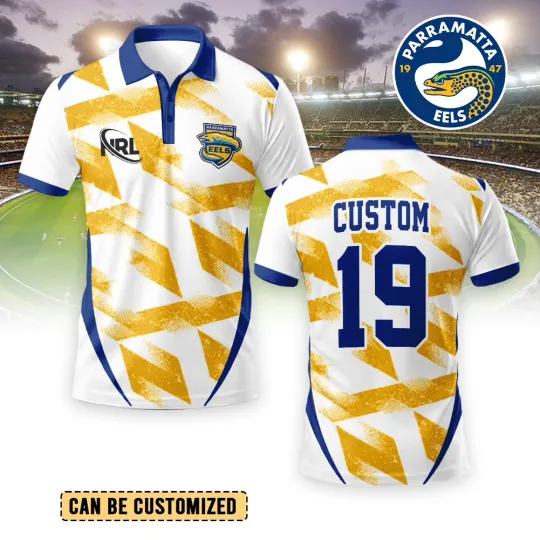 Discover Parramatta Eels Personalized Polo Shirt Gift For Fans