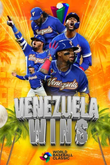 Discover Team Venezuela Baseball 2026 Champion Poster - Vertical Premium Matte Fan Gift