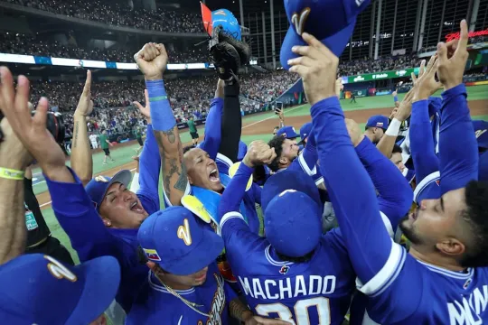 Discover Team Venezuela Baseball 2026 Champion Poster, Vertical Premium Matte Design