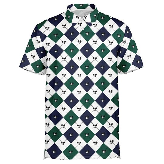 Discover Disney Mickey Mouse Golf And Recreation Club Polo, Dad Golfing Club, Retro Disney Sport Shirt, Disney Golf Club Donald Duck, Golf Gift