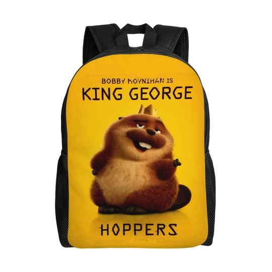 Discover Cartoon Movie Hoppers  Backpack for Men Women Teenage Student Business Daypack  Laptop Computer Canvas Bags Outdoor