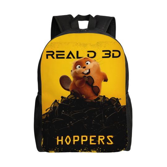 Discover Hoppers Cartoon Movie Fashion Backpack Lightweight High School Work  Daypack for Men Women Laptop Shoulder Bag