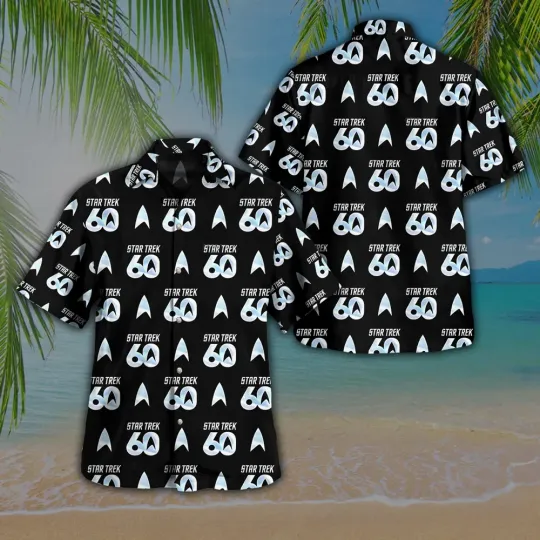 Discover Star Tre k 60th Anniversary 3D Hawaiian Apparel – 124