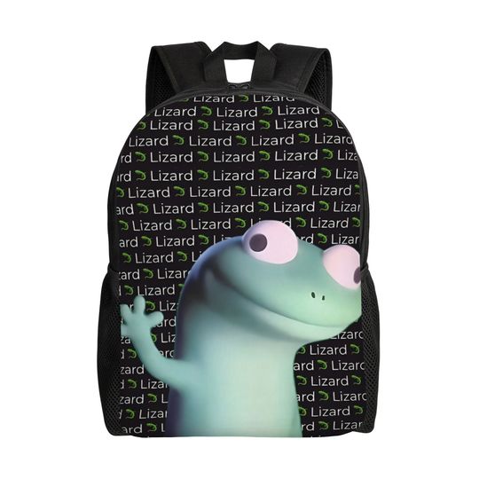 Discover Back to school season Good Quality Lizard Elio Inspired Knapsack Hoppers Female Knapsack Backpack