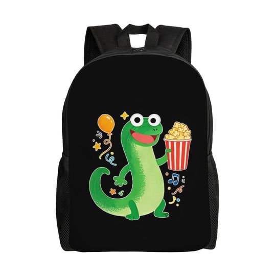 Discover Hoppers Book Pack Back to school season Tom Lizard  Portable Backpack