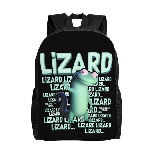 Discover Lizard Lizard Lizard Weirdcore Tom Lizard Backpack Fashion High School Hiking Travel Daypack Hoppers Laptop Shoulder Bag Outdoor