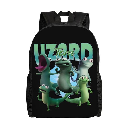 Discover Tom Lizard Movie Animation Backpack for Men Women Fashion Student Work Daypack Hoppers Laptop Canvas Bags Outdoor