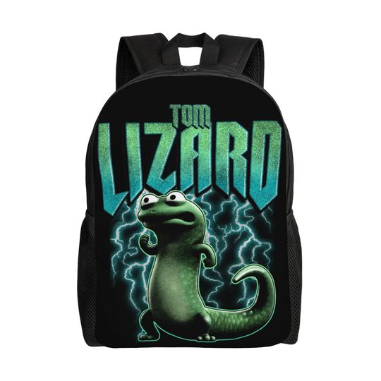 Discover Hoppers Tom Lizard Cool Backpack  Style Backpacks Student Outdoor Breathable High School Bags High Quality Rucksack