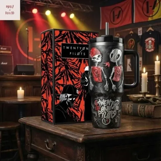 Discover Pilotss Band 2026 40 oz Tumbler with Handle