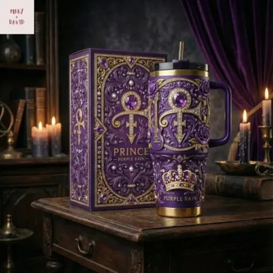 Discover Prince Pur Rain Tumbler 40 oz with Handle