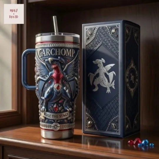 Discover Luxray Electric Royalty 40 oz Tumbler with Handle