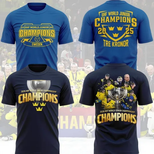 Discover Sweden Team World Junior Championship 2026 Collecion Unisex Gift For Fans