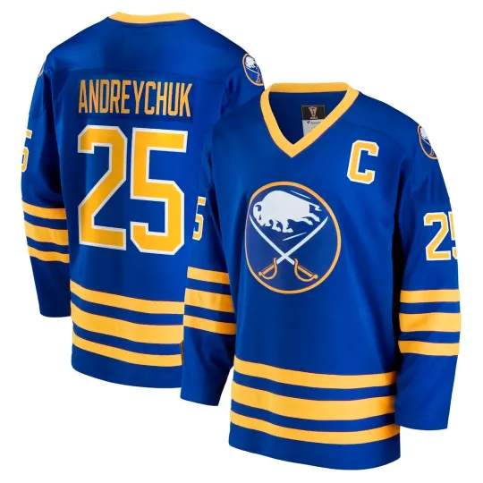 Discover Fanatics Men's NHL Buffalo Sabres Dave Andreychuk Vintage Jersey