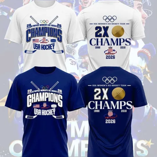 Discover USA Hockey 2026 Women's Winter Olympics Gold Medal Unisex Gifts For Fans