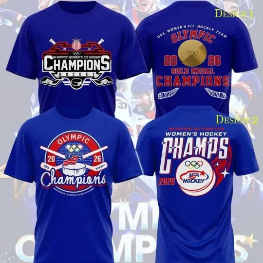 USA Hockey Team 2026 Women's Winter Olypimcs Gold Medal Unisex Gifts For Fans