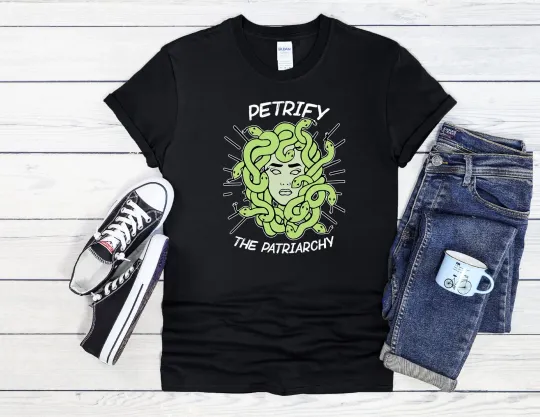 Discover Petrify The Patriarchy Feminist Men Women Unisex T Shirt Hoodie Baseball 3797
