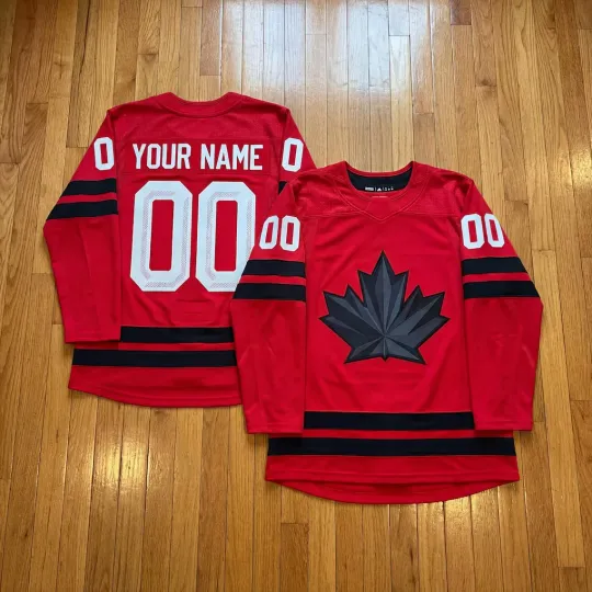 Discover Custom 2026 Canada Hockey Jersey – Red Canada Hockey Jersey Stiched