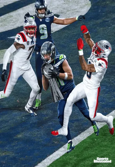 Discover Seattle Seahawks Super Bowl LX Champions Sports Illustrated Poster