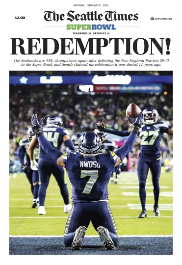 Discover Seattle Seahawks Super Bowl LX Champions Poster