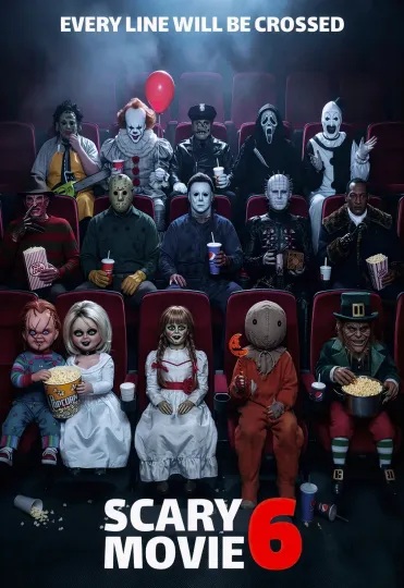 Discover Scary Movie 6 Poster Wall Art Premium Matte Vertical Poster