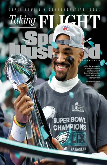 Discover Philadelphia Eagles Super Bowl LIX Champions Sports Illustrated Poster