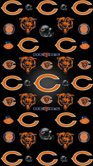 Discover Chicago Bears Vintage Logo Poster