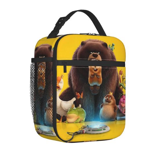 Discover Hoppers Cartoon Movie 2026 Thermal Insulated Lunch Bags for School Portable Bento Box Men Women Thermal Cooler Lunch Box