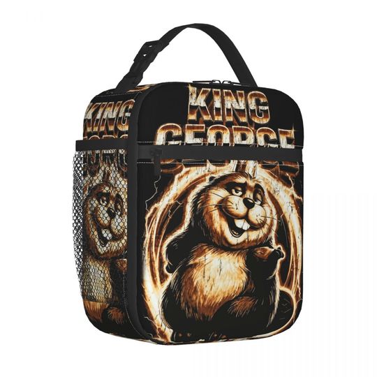 Discover Hoppers Cartoon Movie Insulated Lunch Bags Food Container Reusable Thermal Cooler Lunch Boxes For School Office
