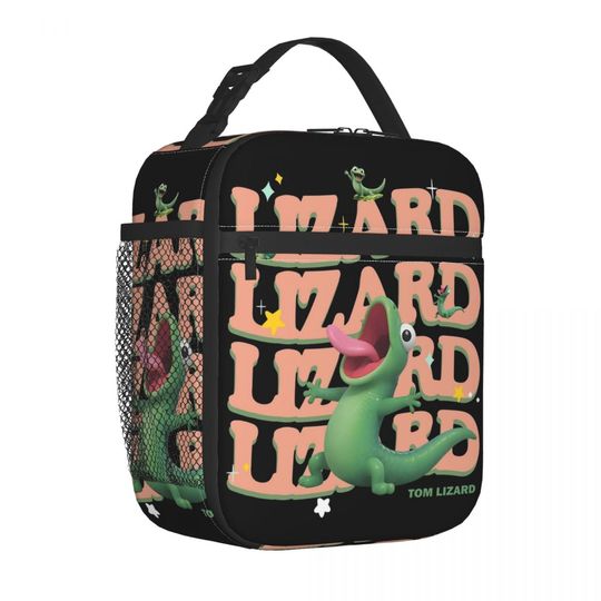 Discover Funny Tom Lizard Hoppers Movie Merch Insulated Lunch Bag For Picnic Storage Food Boxes Portable Cooler Thermal Bento Box