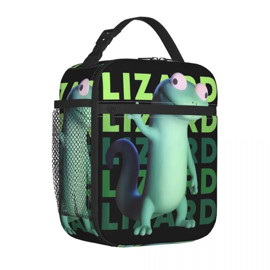 Discover Tom Lizard Hoppers Movie Thermal Insulated Lunch Bag for Picnic Portable Food Bag Container Cooler Thermal Lunch Boxes