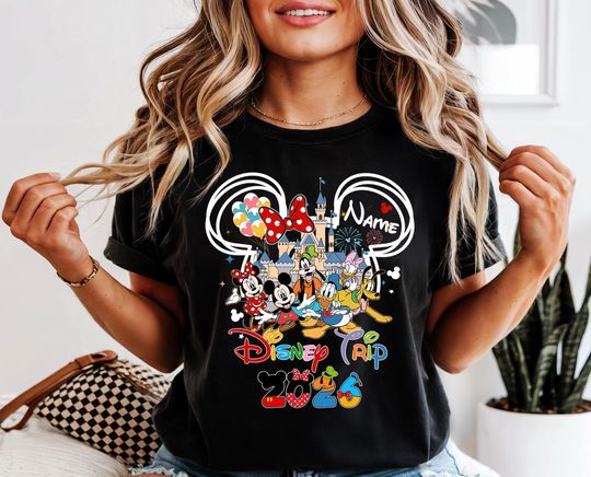 Discover Custom Disney Trip 2026 Shirt, Disney Trip shirt, Disney Family Vacation Shirt, Disney Family Matching Shirt, Disney World family shirt 2026