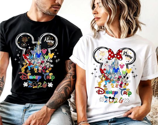 Discover Custom Disney Trip 2026 Shirt, Disney Trip shirt, Disney Family Vacation Shirt, Disney Family Matching Shirt, disney world family shirt 2026