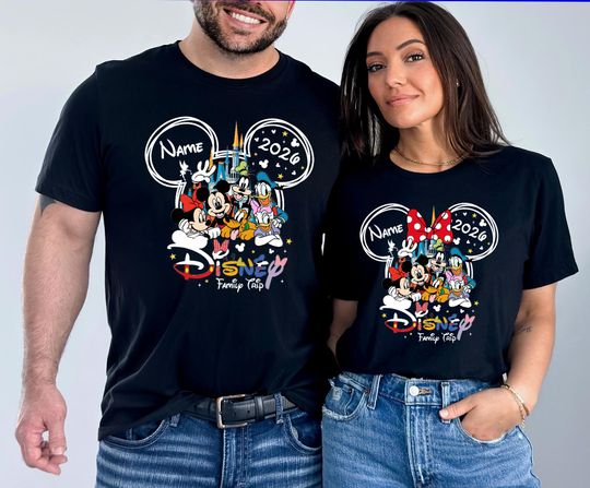 Discover Disney 2026 Custom Shirts, Disney Family Shirts, Disneyworld Matching Family Shirts, Disney Vacation 2026 Trip Shirt, Disneyland shirt