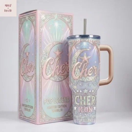 Discover Cher Pop Legend Tumbler (No box)