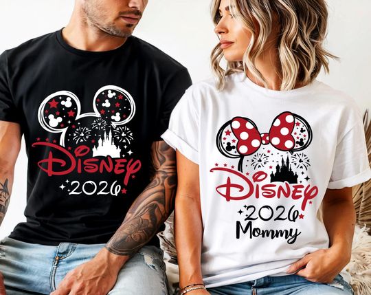 Discover Disney 2026 shirt, Disneyland Family Vacation 2026 Shirt, Custom Disney Family Shirt, Disney Family Trip Shirt, Disney Family Vacation Shirt