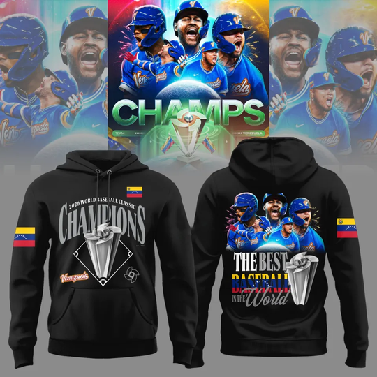 Discover Venezuela Team 2026 World Baseball Classic Hoodie Pullover Shirt - S to 5XL V05