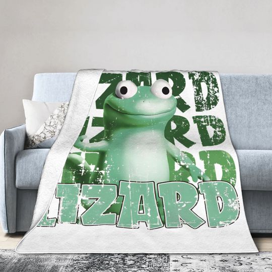 Discover Hoppers Funny Weirdcore Animal Tom Lizard Meme Blankets  Flannel Breathable Throw Blanket for Chair Covering Sofa Decoration,
