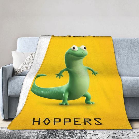 Discover Tom Lizard Hoppers Cartoon Fleece Blanket, Disney Cartoon Movie Blanket For Kids