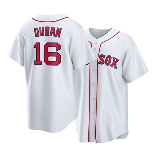 Discover Jarren Duran Boston Baseball Jersey,White Home Replica Shirt Man/Youth size,Custom Jersey