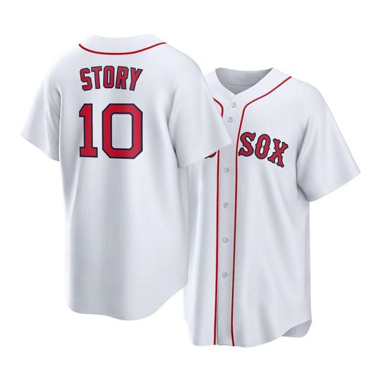 Discover Trevor Story Boston Baseball Jersey,White Home Replica Shirt Man/Youth size,Custom Jersey