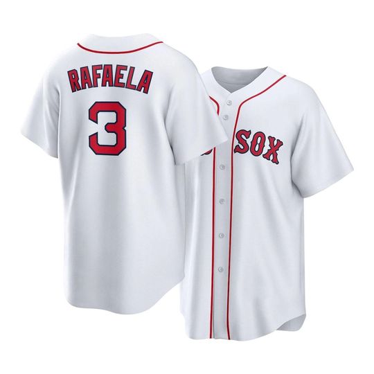 Discover Ceddanne Rafaela Boston Baseball Jersey,White Home Replica Shirt Man/Youth size,Custom Jersey