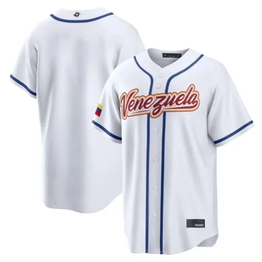 Discover Customized Men's/Youth white  2026 World Baseball Classic Printed Jersey