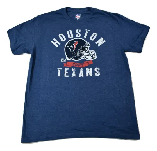 Discover Houston Texans Men's Football Team T-Shirt