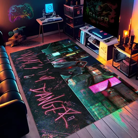 Discover Spider-Man Area Rug Kids Room Movie Decor Carpet