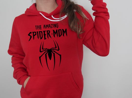 Discover Spider Mom Hoodie, Superhero Mother's Day Gift