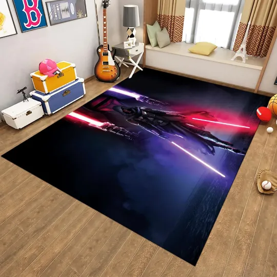 Star Wars Revan Area Rug Custom Carpet Movie Room Decor