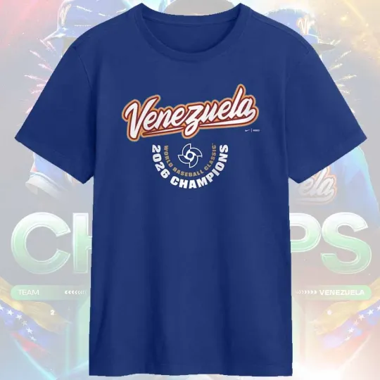 Discover Venezuela Baseball Team 2026 World Baseball Classic Champions Unisex Fan Gift