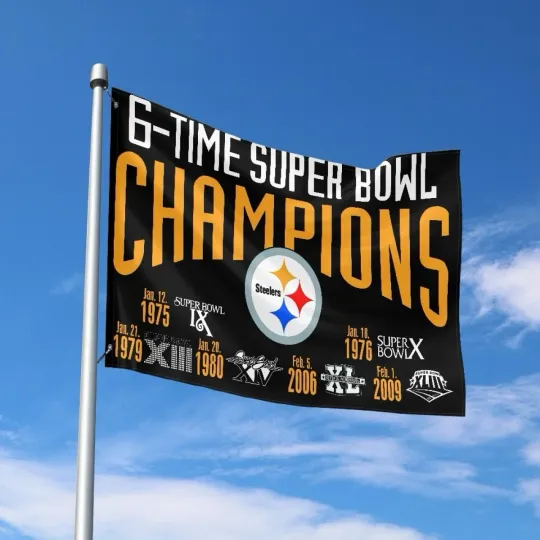 Discover Pittsburgh Fans Football Team Flag House