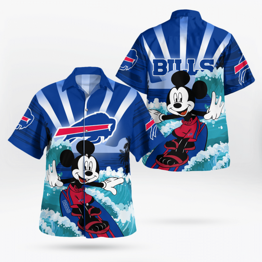 Discover Bills And Mickey Mouse Hawaii Shirt Men Women Unisex